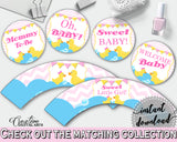 Cupcake Toppers And Wrappers Baby Shower Cupcake Toppers And Wrappers Rubber Duck Baby Shower Cupcake Toppers And Wrappers Baby Shower rd001