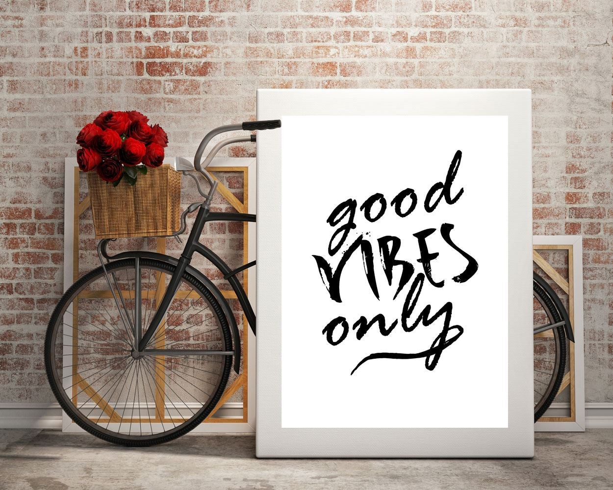 Wall Art Good Vibes Digital Print Good Vibes Poster Art Good Vibes Wall Art Print Good Vibes Minimalist Art Good Vibes Minimalist Print Good - Digital Download