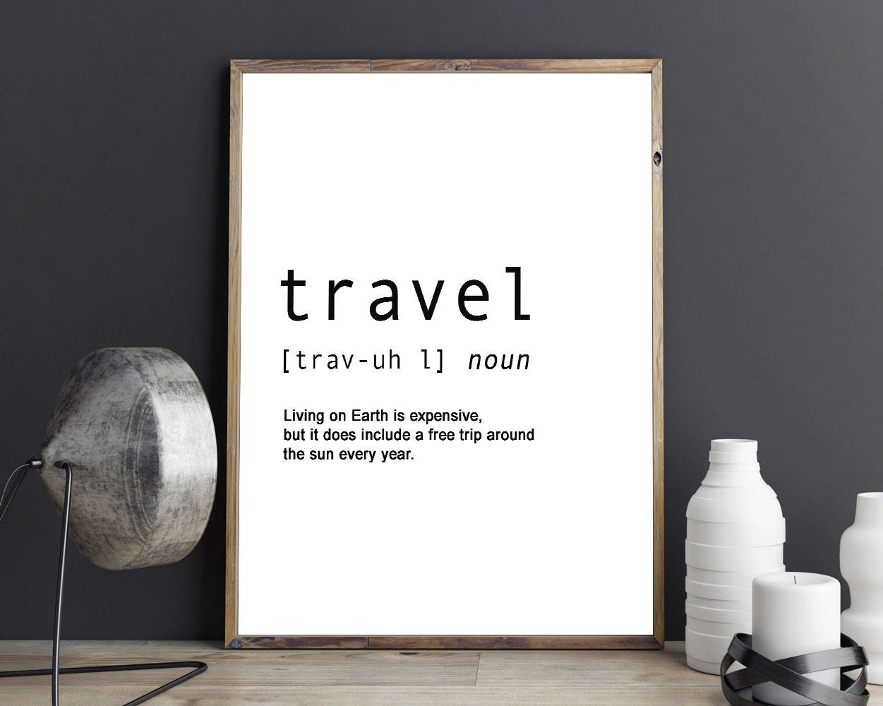 Wall Decor Travel Printable Definition Prints Travel Sign Definition Travel Art Definition Travel Print Travel Printable Art Travel - Digital Download