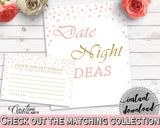 Date Night Ideas Bridal Shower Date Night Ideas Pink And Gold Bridal Shower Date Night Ideas Bridal Shower Pink And Gold Date Night XZCNH - Digital Product
