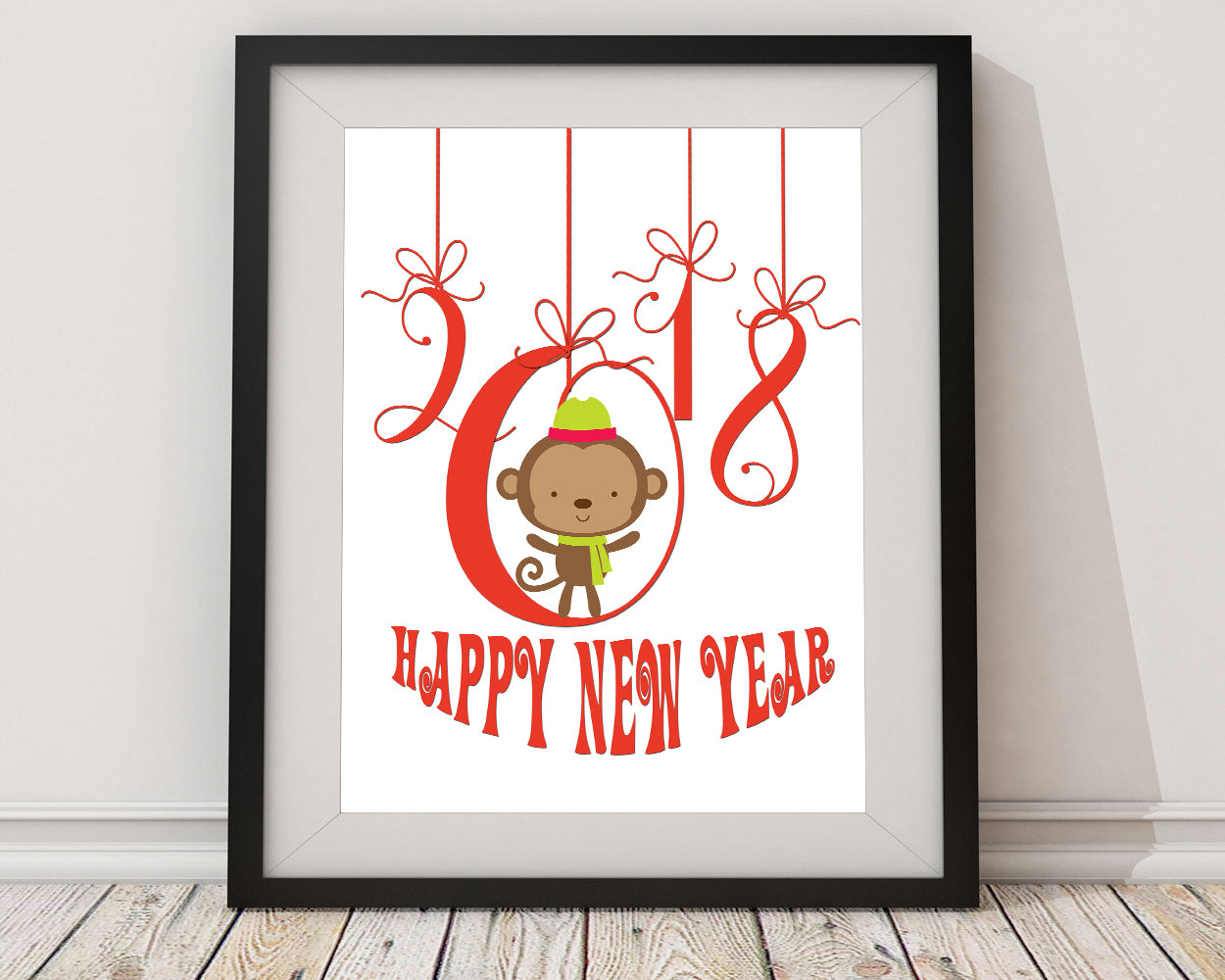 Wall Art Happy New Year Digital Print Happy New Year Poster Art Happy New Year Wall Art Print Happy New Year New Year Art Happy New Year New - Digital Download