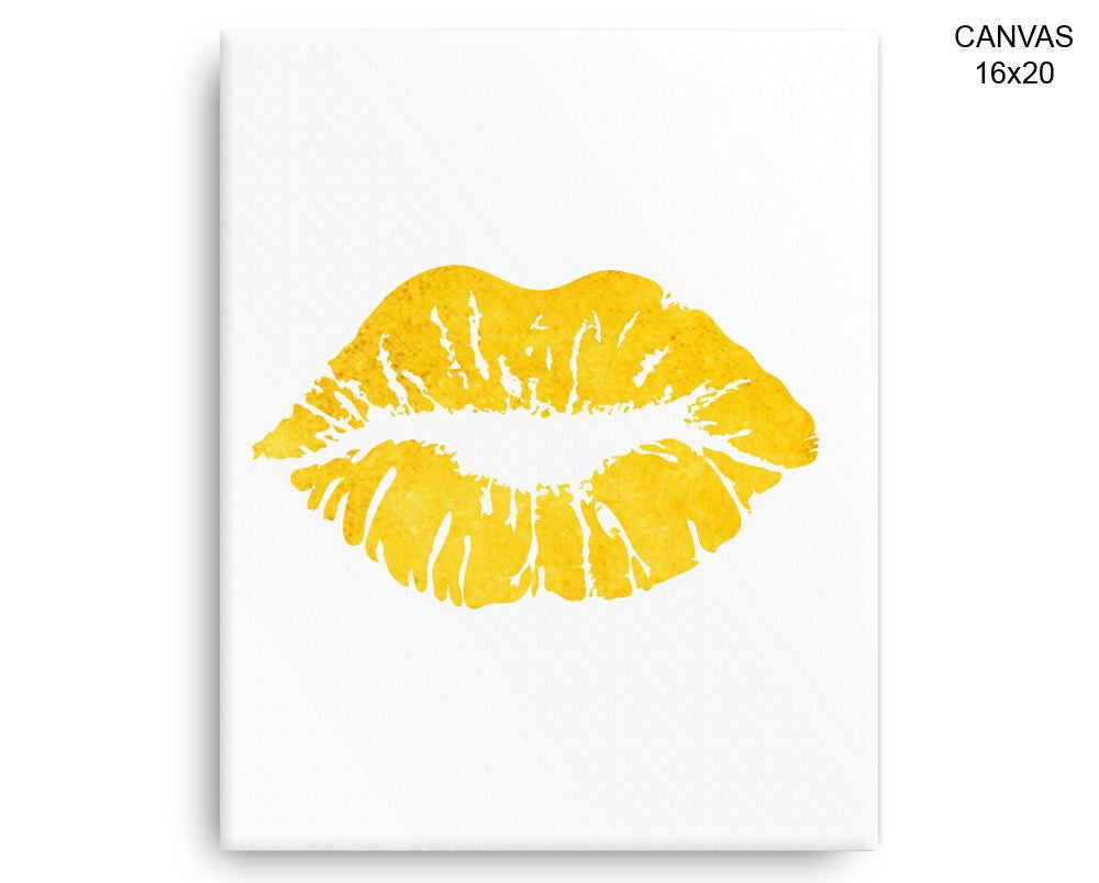 Lips Print, Beautiful Wall Art with Frame and Canvas options available Beauty Decor