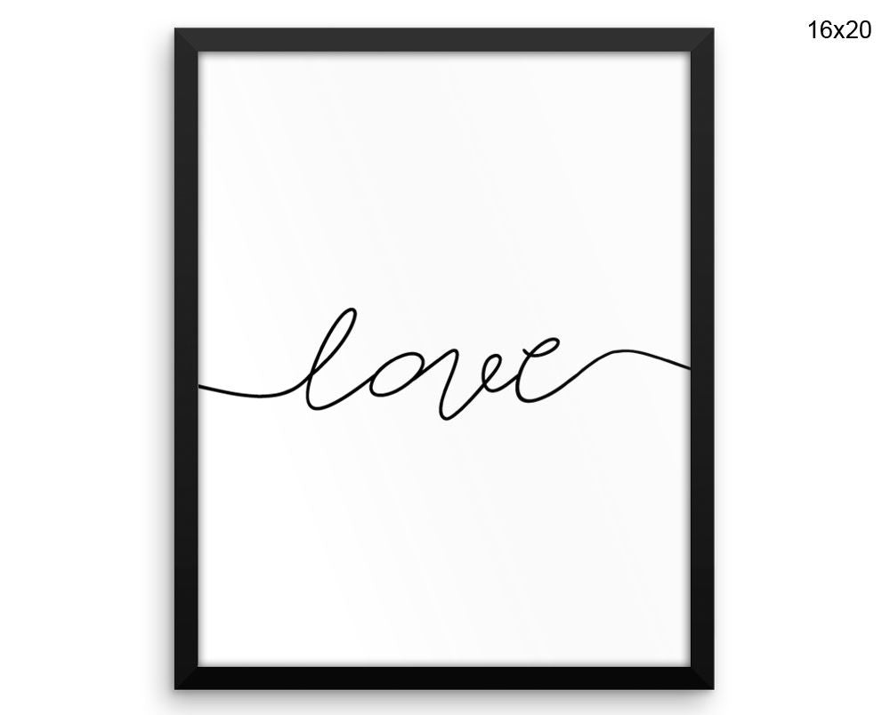 Minimalistic Print, Beautiful Wall Art with Frame and Canvas options available Scandi Decor