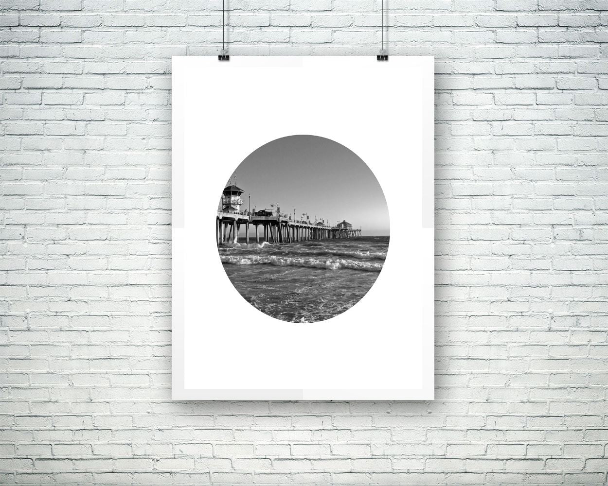 Wall Art California Digital Print California Poster Art California Wall Art Print California Monochrome Art California Monochrome Print - Digital Download