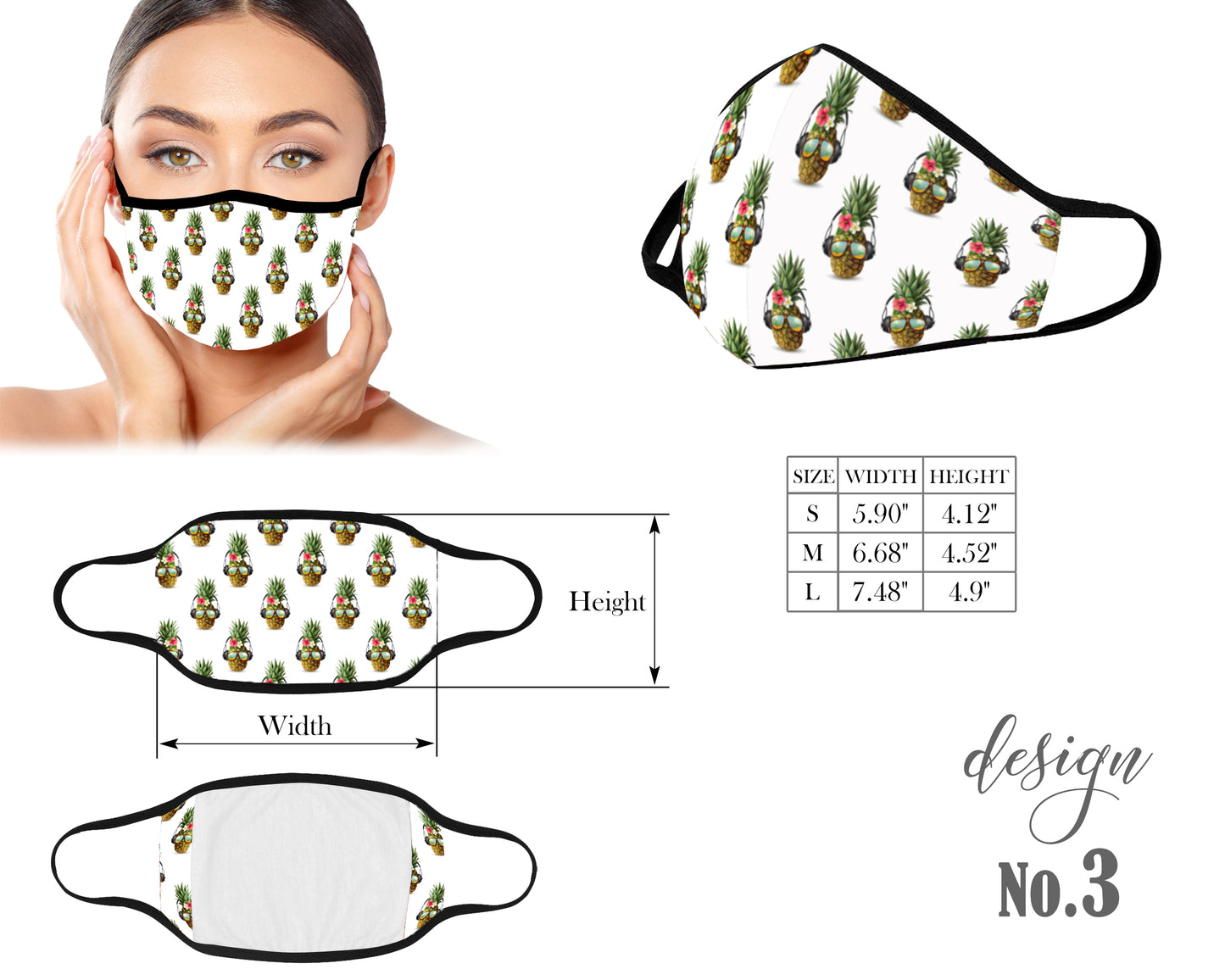 Washable Face Mask With Animals Pattern, Cute Adult and Kids Face Mask with Filter Pocket, Reusable Protective Mask, Unisex Mouth Mask, Women Men Mask