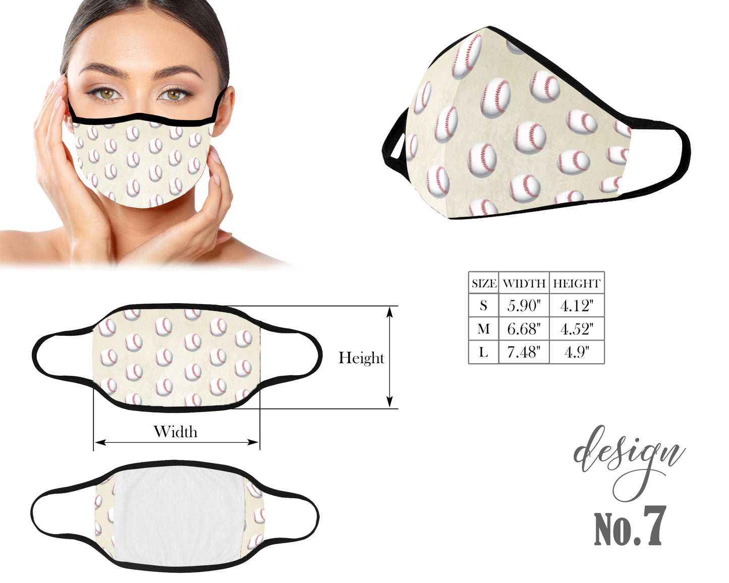 Mouth Mask, Protective Face Mask, Reusable Mask, Washable Mask, Dust Mask, Mask With Filter Pocket, Kids Mask, Adult Mask, Children Mask, Elephant Bee Butterfly Flowers