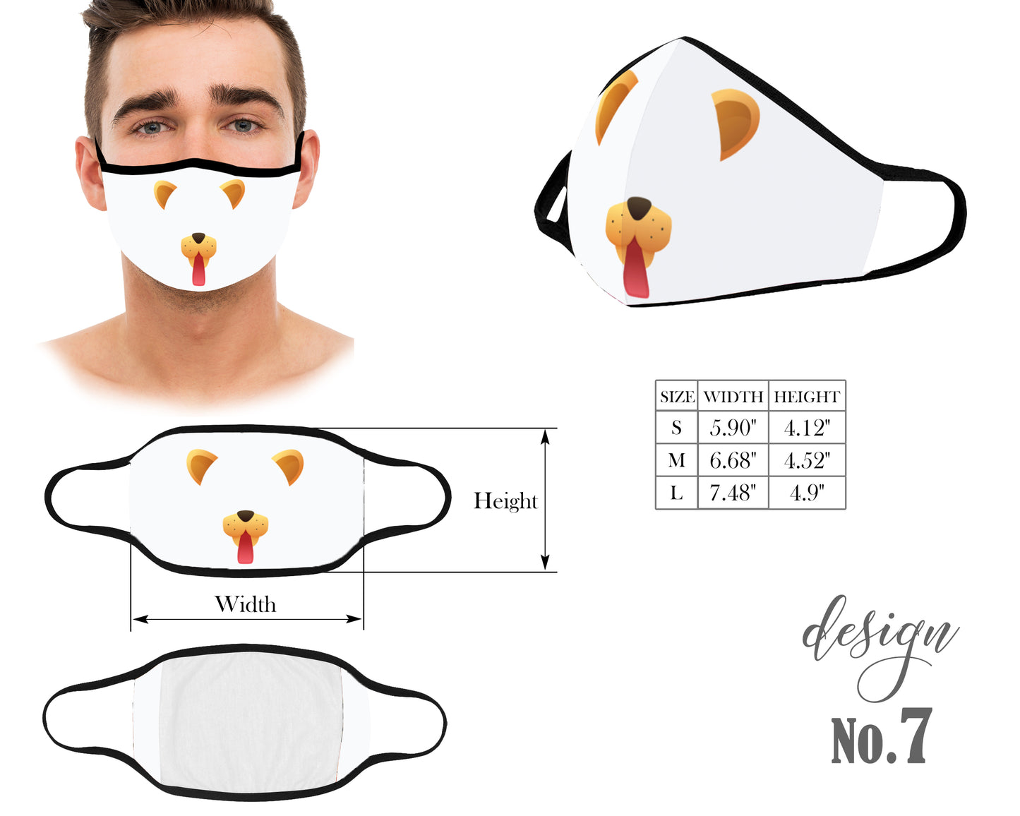 Cute Mouth Mask, Reusable and Washable Mask, Cats Pinguins Panda Face Mask, Dust Mask, With Filter Pocket, Kids Mask, Adult Mask, Children Mask, Protective Face Mask