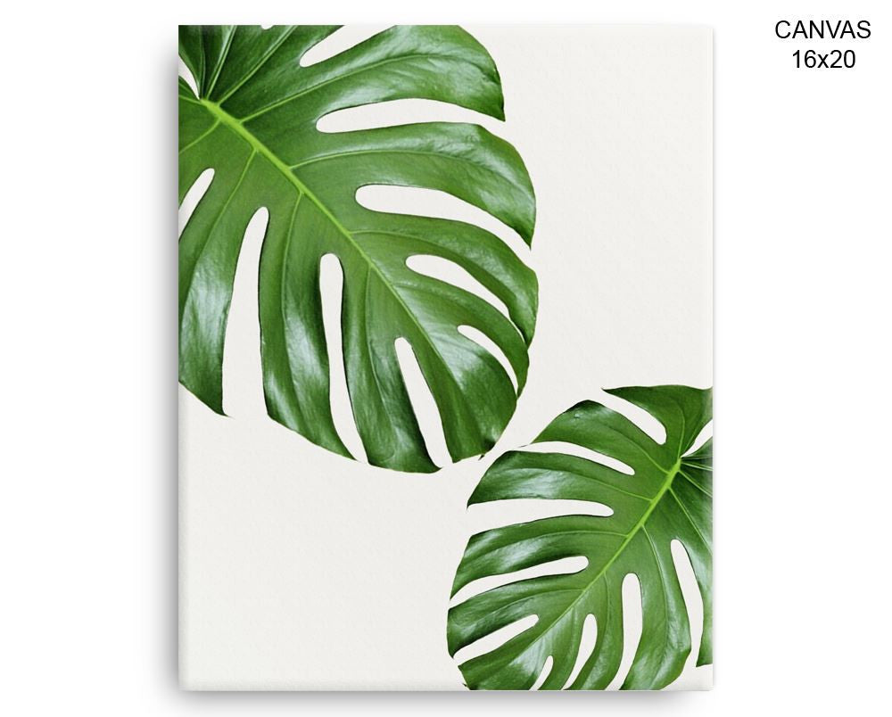 Leaf Print, Beautiful Wall Art with Frame and Canvas options available Home Decor