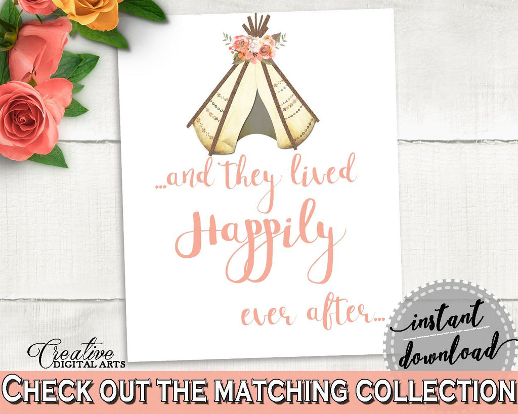 Happily Ever After Bridal Shower Happily Ever After Tribal Bridal Shower Happily Ever After Bridal Shower Tribal Happily Ever After 9ENSG - Digital Product
