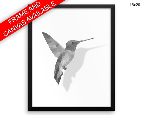 Bird Print, Beautiful Wall Art with Frame and Canvas options available Low Poly Decor