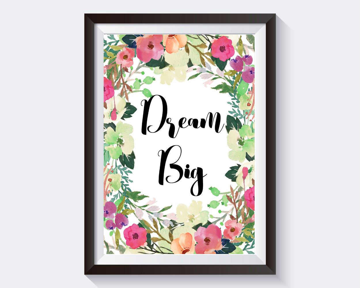 Wall Art Dream Digital Print Dream Poster Art Dream Wall Art Print Dream Nursery Art Dream Nursery Print Dream Wall Decor Dream - Digital Download