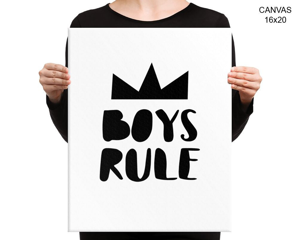 Boys Print, Beautiful Wall Art with Frame and Canvas options available Boys Room Decor