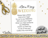 Don't Say Wedding Game Bridal Shower Don't Say Wedding Game Pineapple Bridal Shower Don't Say Wedding Game Bridal Shower Pineapple 86GZU - Digital Product