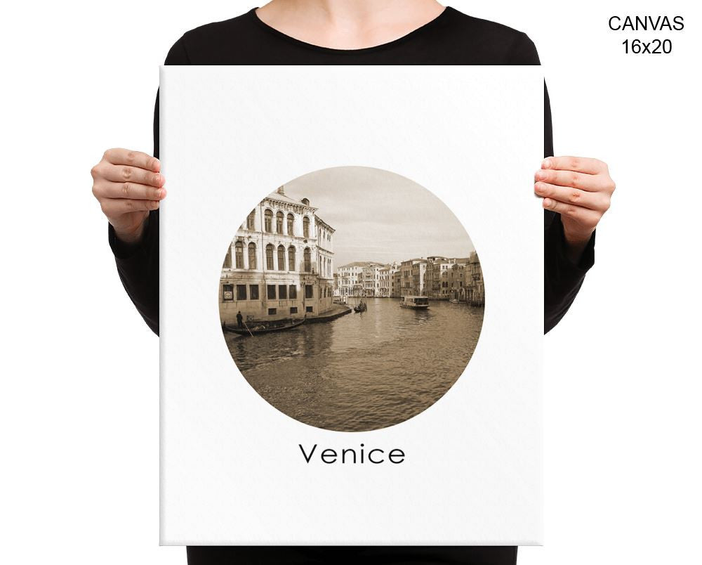 Venice Italy Print, Beautiful Wall Art with Frame and Canvas options available City Decor