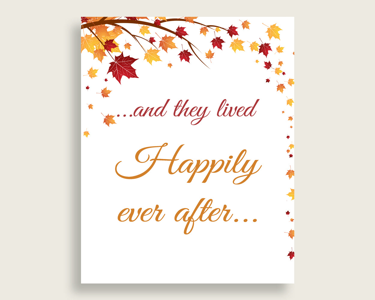 Happily Ever After Bridal Shower Happily Ever After Fall Bridal Shower Happily Ever After Bridal Shower Autumn Happily Ever After YCZ2S