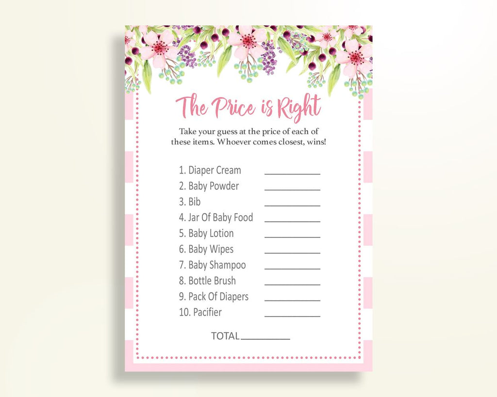Price Is Right Baby Shower Price Is Right Pink Baby Shower Price Is Right Baby Shower Flowers Price Is Right Pink Green party ideas 5RQAG - Digital Product