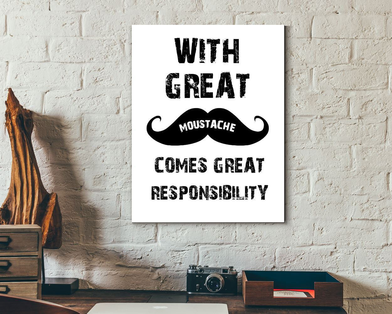 Wall Art Moustache Digital Print Moustache Poster Art Moustache Wall Art Print Moustache Home Art Moustache Home Print Moustache Wall Decor - Digital Download