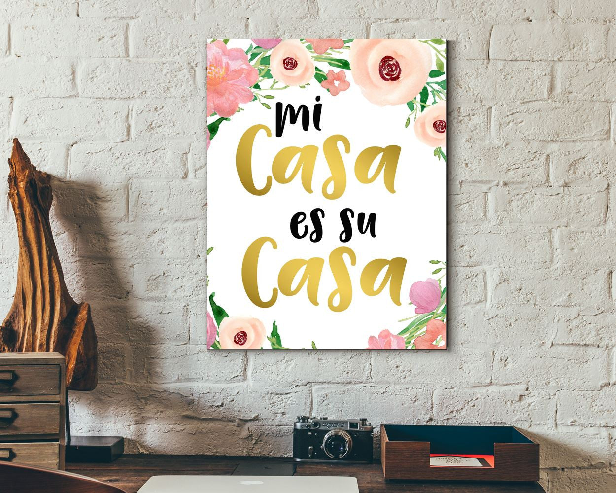 Wall Art Mi Casa Es Su Casa Digital Print Mi Casa Es Su Casa Poster Art Mi Casa Es Su Casa Wall Art Print Mi Casa Es Su Casa  Wall Decor Mi - Digital Download