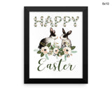 Easter Bunny Print, Beautiful Wall Art with Frame and Canvas options available Easter Decor