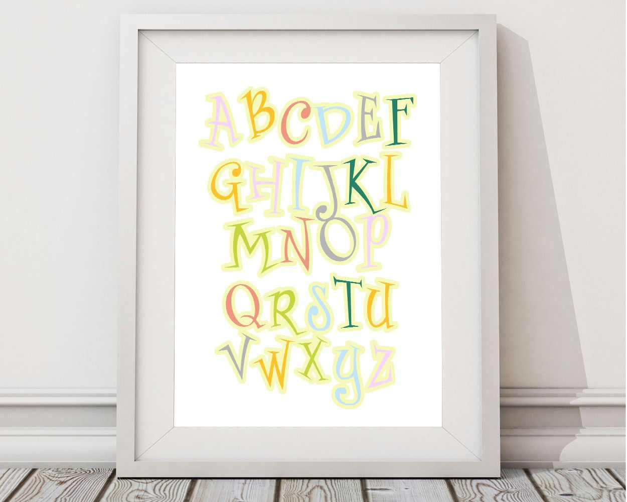 Wall Decor Alphabet Printable Abc Prints Alphabet Sign Abc playroom_poster Art Abc playroom_poster Print Alphabet Printable Art Alphabet - Digital Download