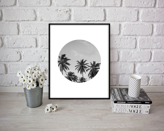 Wall Art Palm Tree Digital Print Palm Tree Poster Art Palm Tree Wall Art Print Palm Tree Photography Art Palm Tree Photography Print Palm - Digital Download