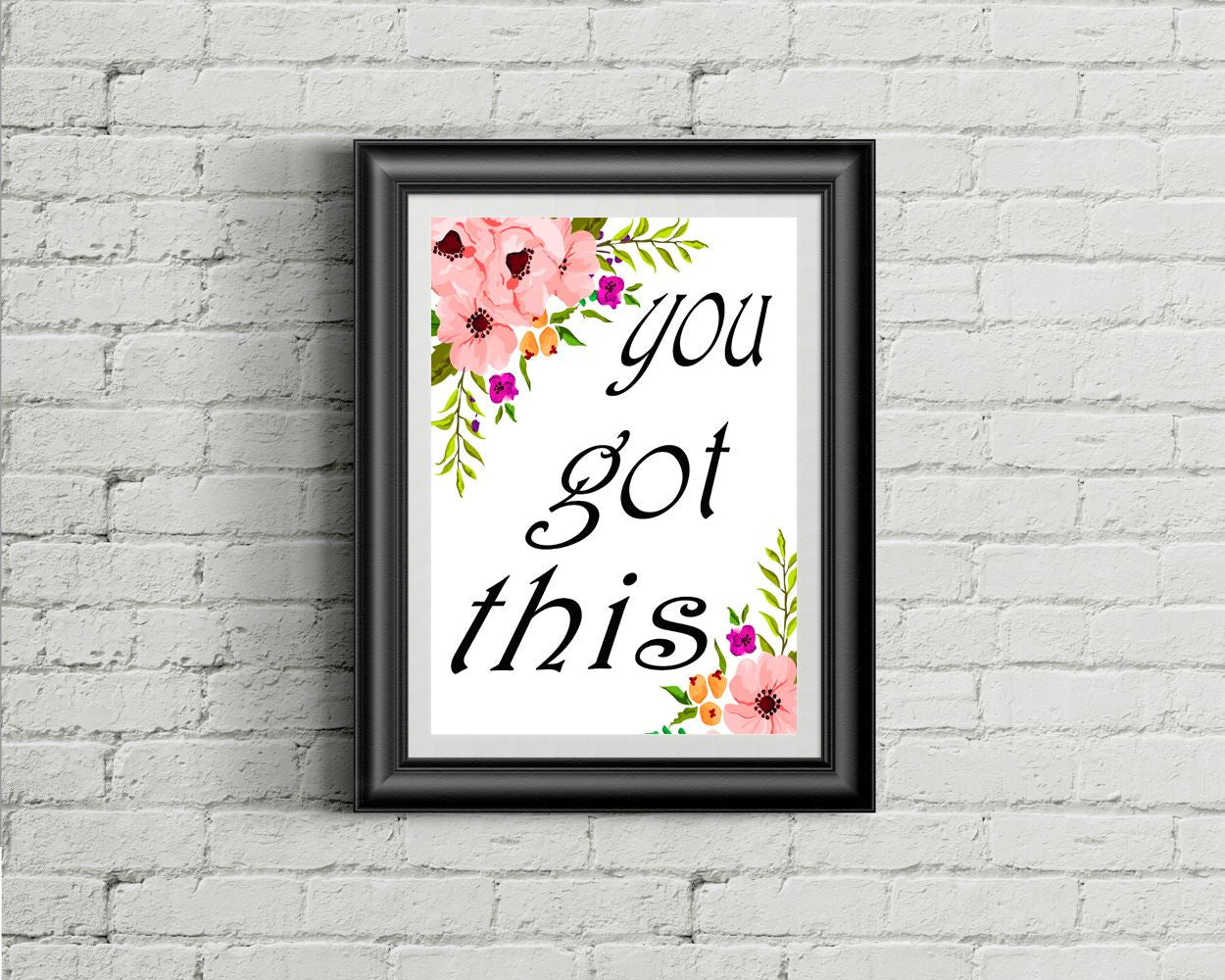 Wall Art You Got This Digital Print You Got This Poster Art You Got This Wall Art Print You Got This Motivational Art You Got This - Digital Download