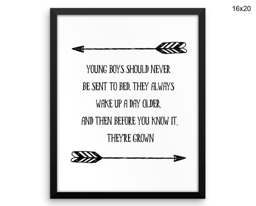 Boys Print, Beautiful Wall Art with Frame and Canvas options available Kids Decor