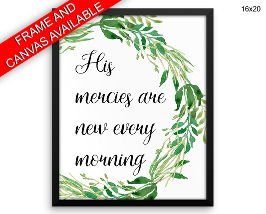 Lamentations Print, Beautiful Wall Art with Frame and Canvas options available Quote Decor