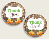 Favor Tags Baby Shower Favor Tags Autumn Baby Shower Favor Tags Baby Shower Autumn Favor Tags Brown Orange party stuff party theme 0QDR3 - Digital Product