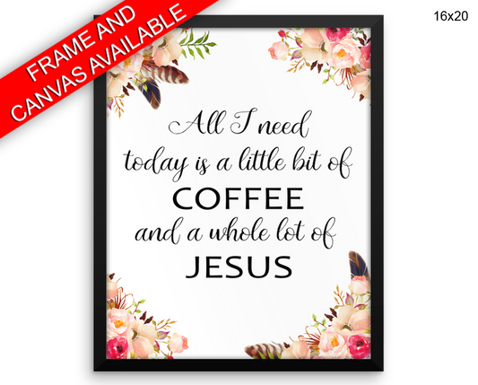 Jesus Print, Beautiful Wall Art with Frame and Canvas options available Worship Decor