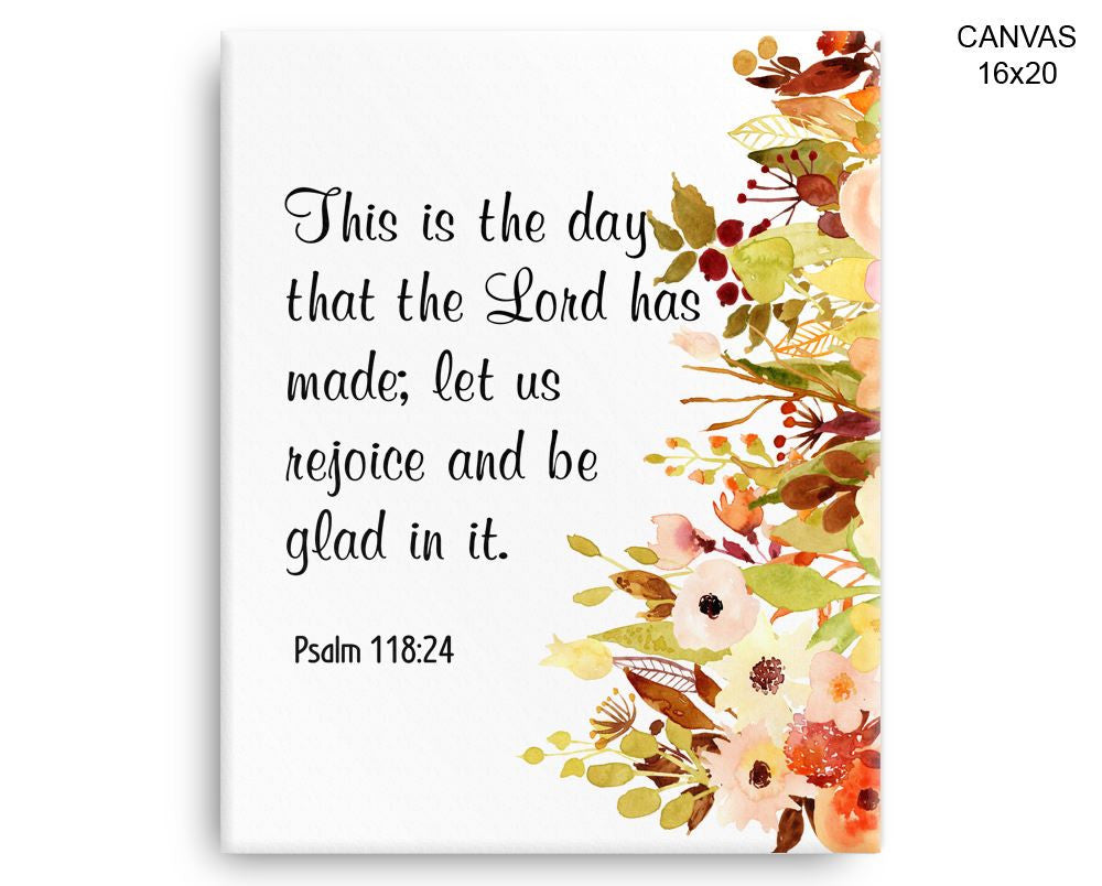 Holy Scripture Print, Beautiful Wall Art with Frame and Canvas options available Bible Decor