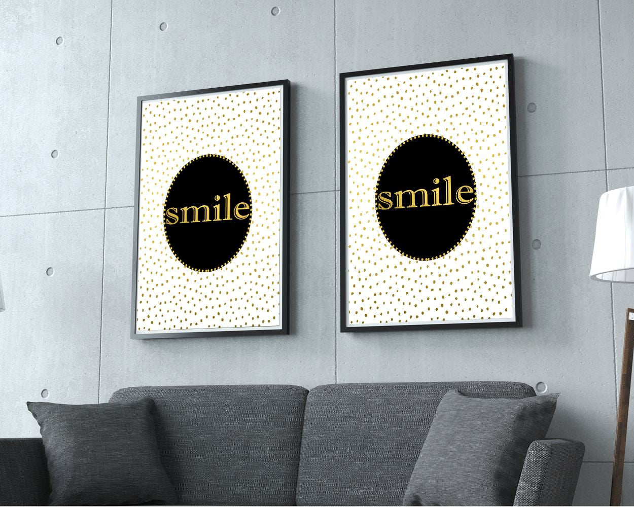 Wall Art Confetti Digital Print Smile Poster Art Confetti Wall Art Print Smile  Wall Decor Confetti gold confetti print confetti nursery art - Digital Download