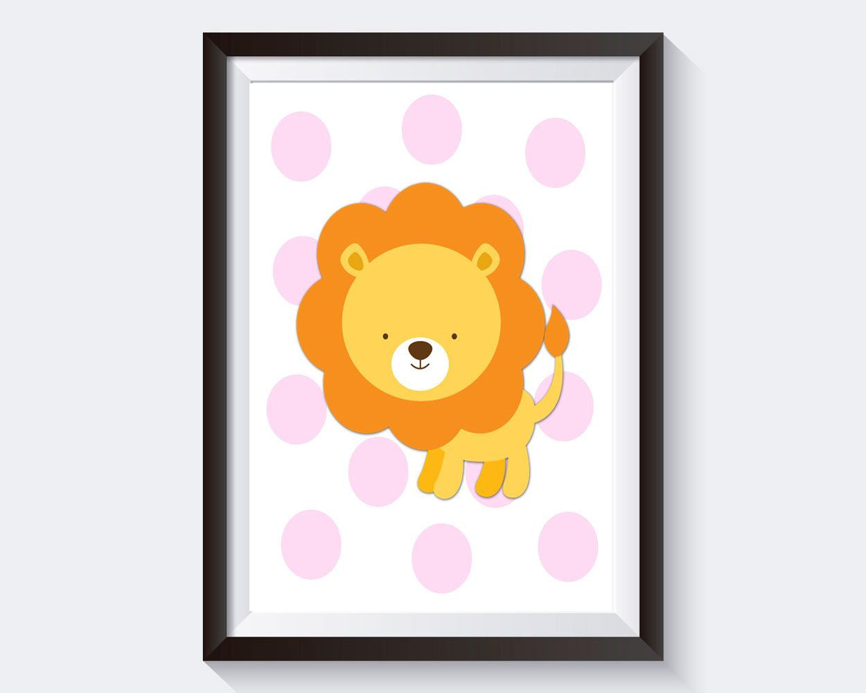 Wall Art Lion Digital Print Lion Poster Art Lion Wall Art Print Lion Nursery Art Lion Nursery Print Lion Wall Decor Lion lion king baby lion - Digital Download