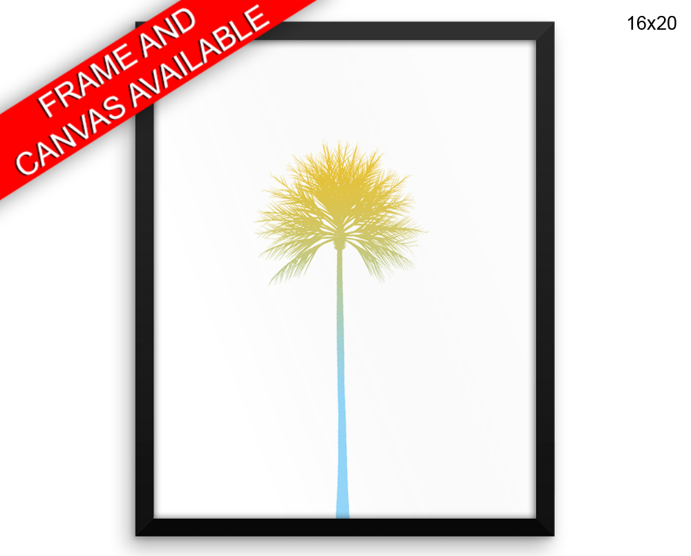 Summertime Print, Beautiful Wall Art with Frame and Canvas options available Fresh Decor