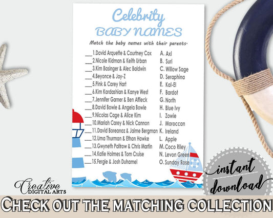 Celebrity Baby Names Baby Shower Celebrity Baby Names Nautical Baby Shower Celebrity Baby Names Baby Shower Nautical Celebrity Baby DHTQT - Digital Product