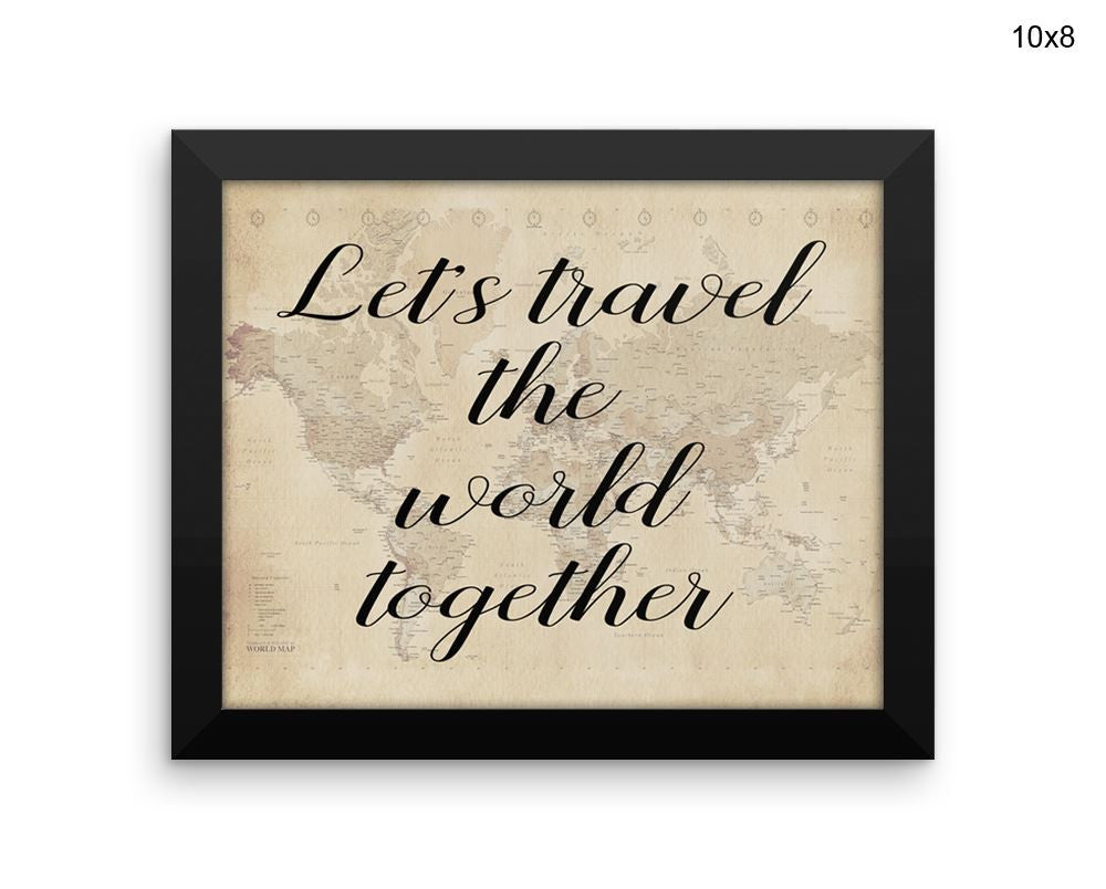 Travel Print, Beautiful Wall Art with Frame and Canvas options available Home Decor